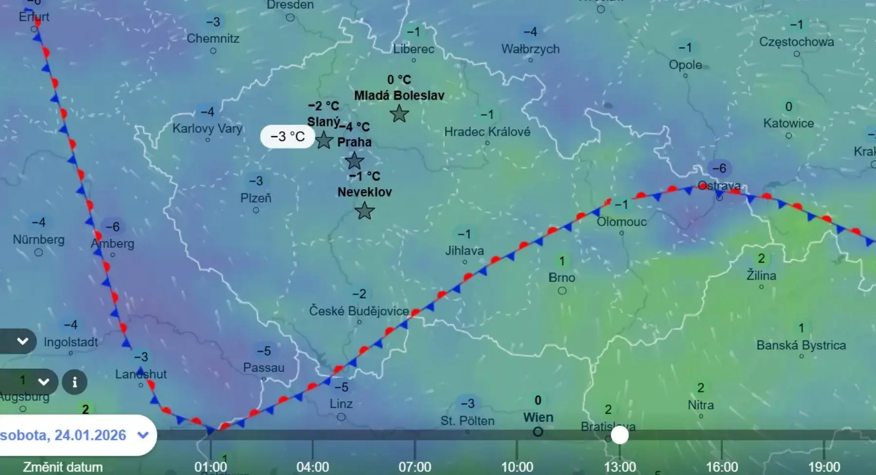 V sobotu se oteplí i v Čechách | TVGURU.cz V sobotu se oteplí i v Čechách