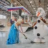 Elsa a Olaf z Ledového království.