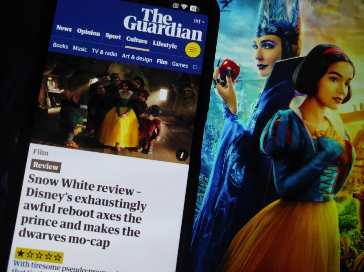 Úspěch nezískala ani Sněhurka z roku 2025. Zdroj: Shutterstock | TVGURU.cz Informace o pohádce Sněhurka.