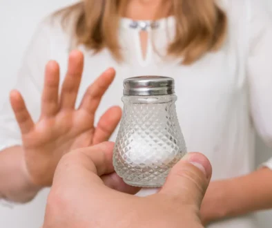 Žena odmítá sůl.