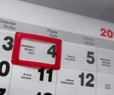 Kalendář je dobrým pomocníkem při výběru jmen