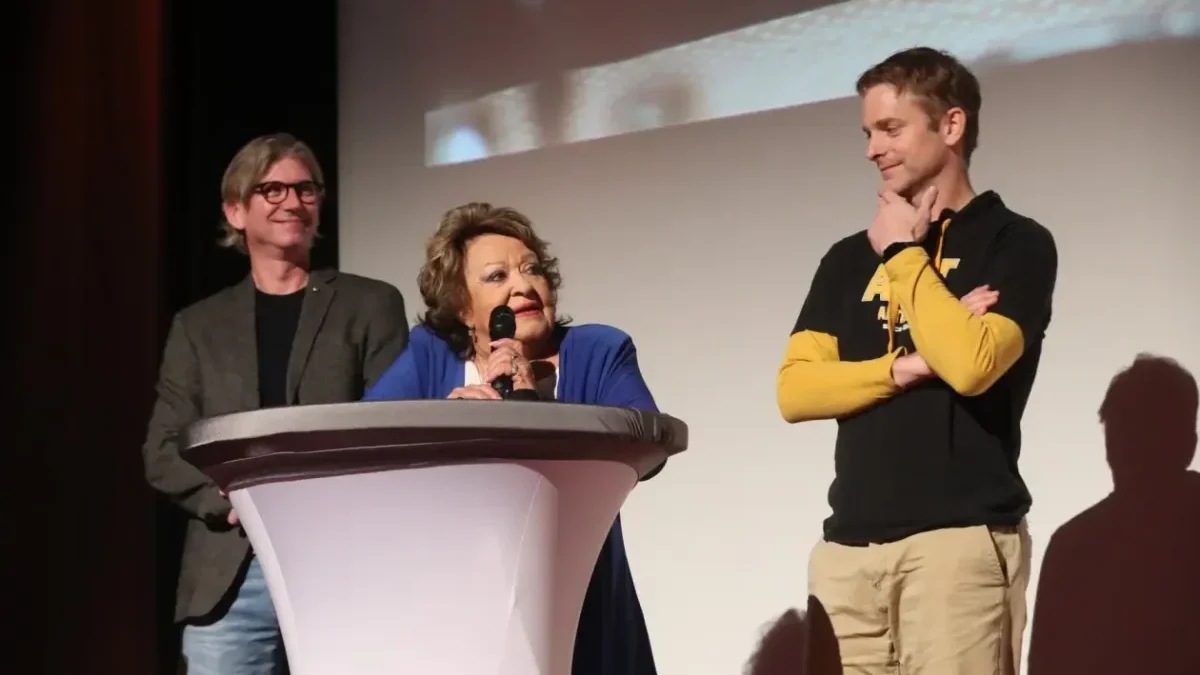 Režisér Jiří Strach a scenárista Epstein.