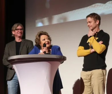 Režisér Jiří Strach a scenárista Epstein.