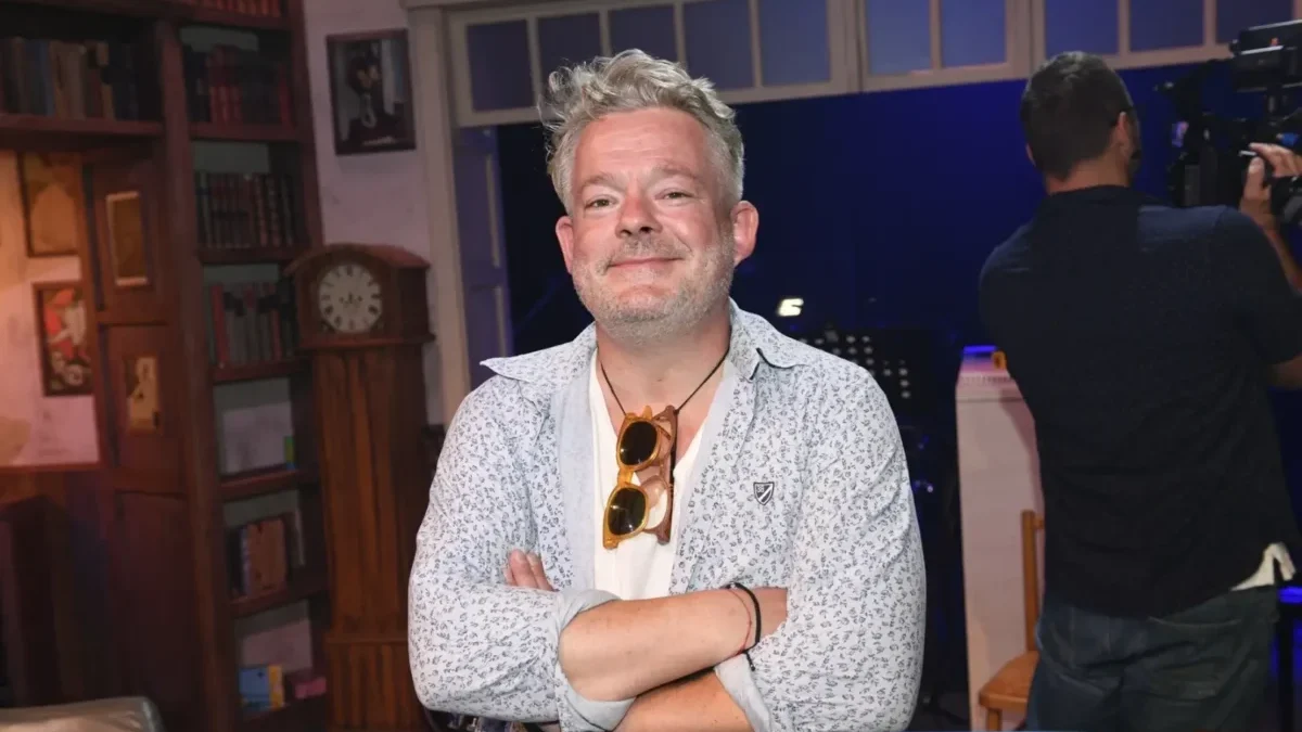 Herec a moderátor Aleš Háma.