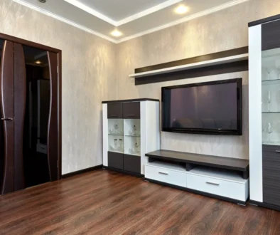 Obývací pokoj s televizí