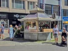 Květinářství v Brně.