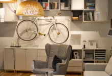 Pokoj vybavený nábytkem IKEA