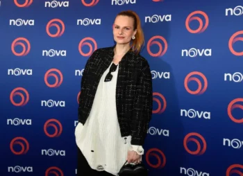 Herečka Iva Pazderková.