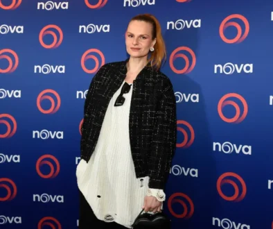 Herečka Iva Pazderková.