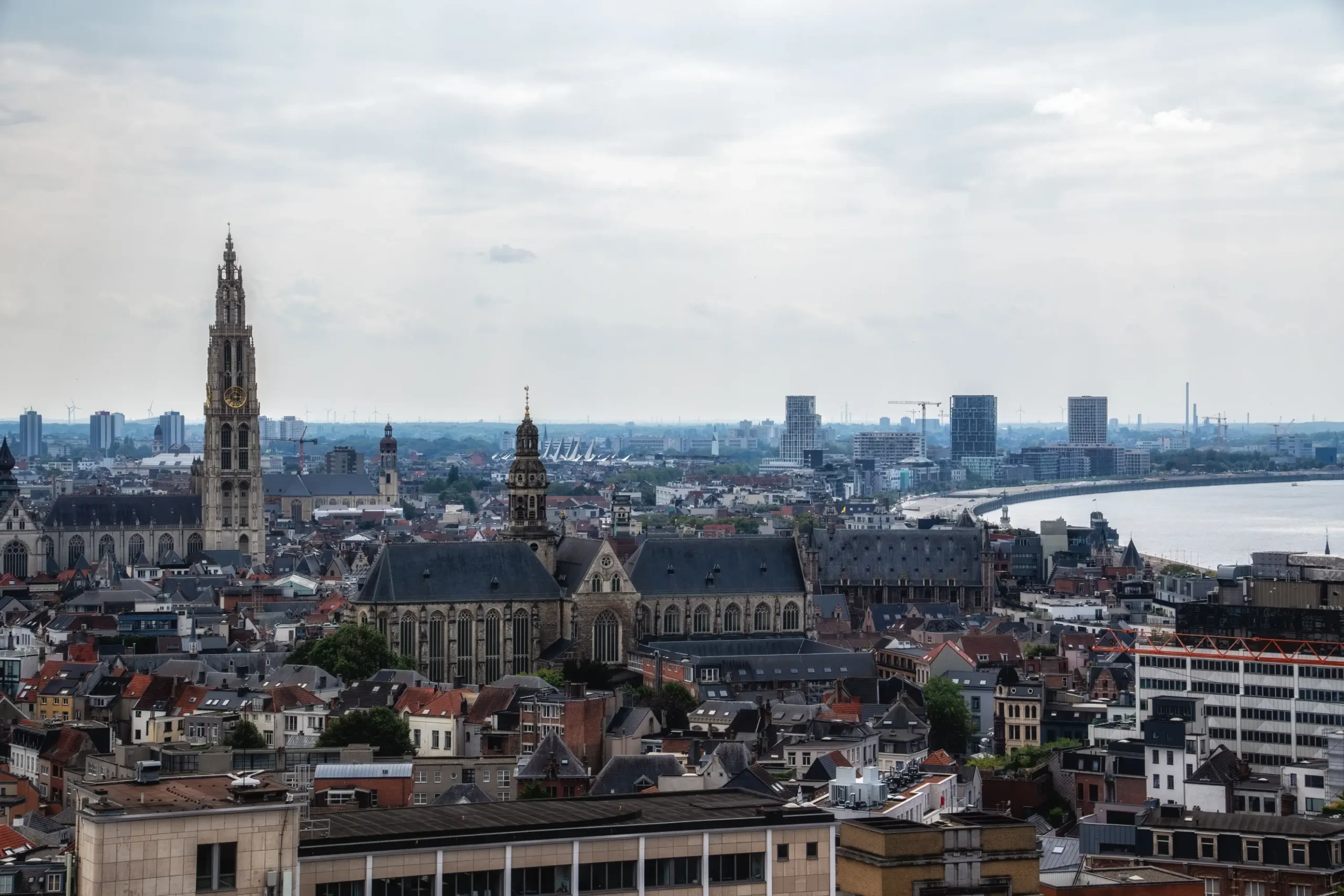 pohled na zahraniční město