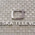 Nápis Česká televize na budově