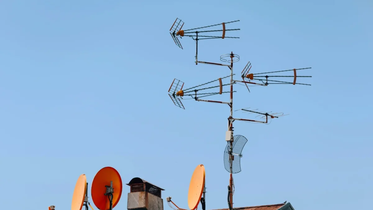 anténa na domě