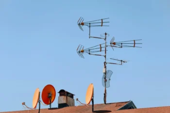 anténa na domě
