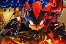 Ježek Sonic jako reklama z papíru