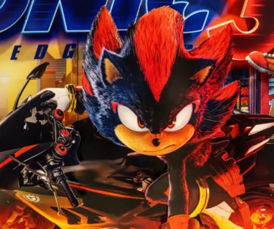 Ježek Sonic jako reklama z papíru