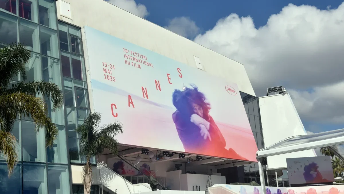 Budova, kde se koná mezinárodní filmový festival v Cannes.