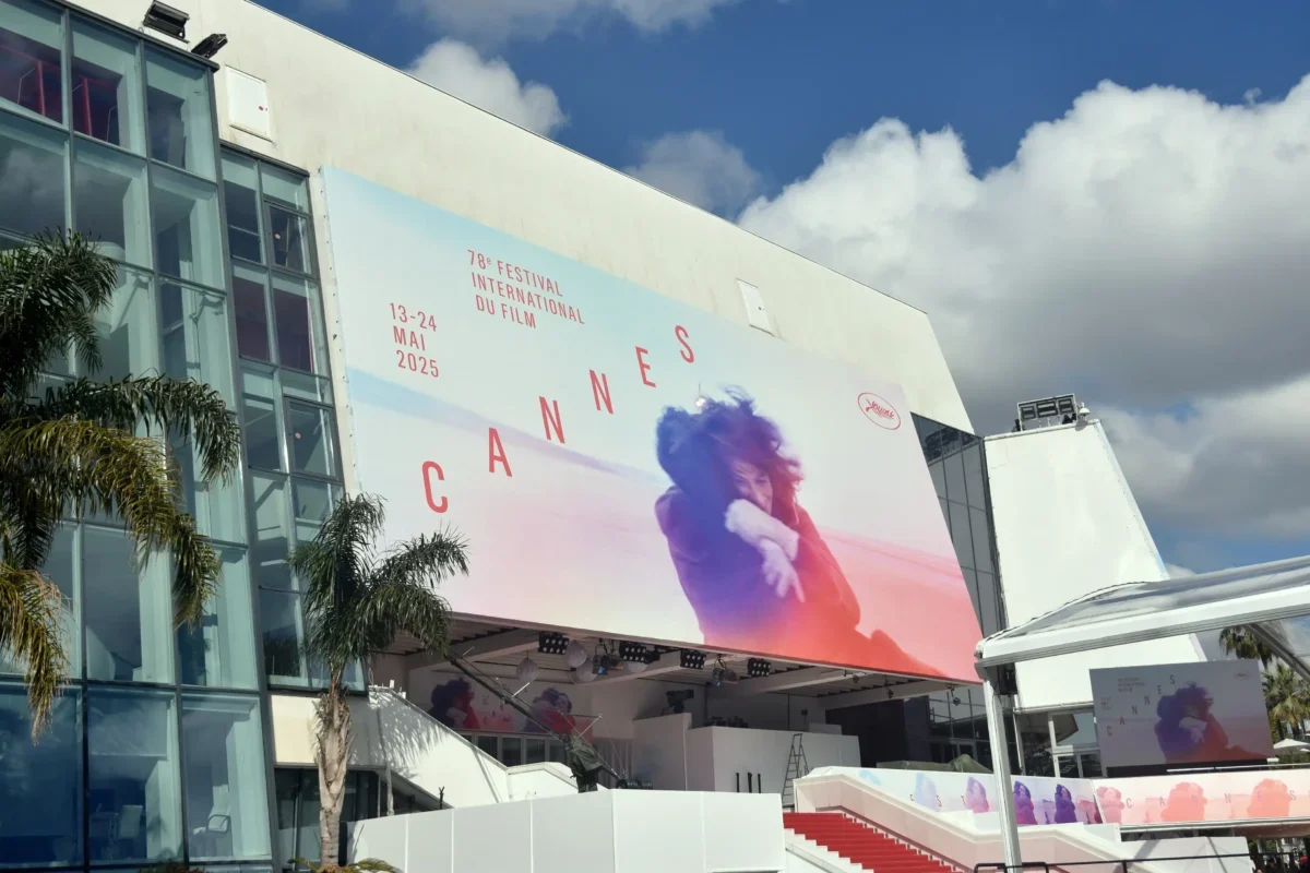 Budova, kde se koná mezinárodní filmový festival v Cannes.