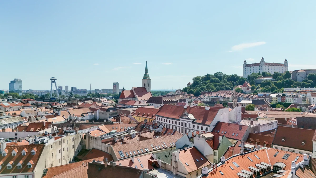 Pohled na Bratislavu
