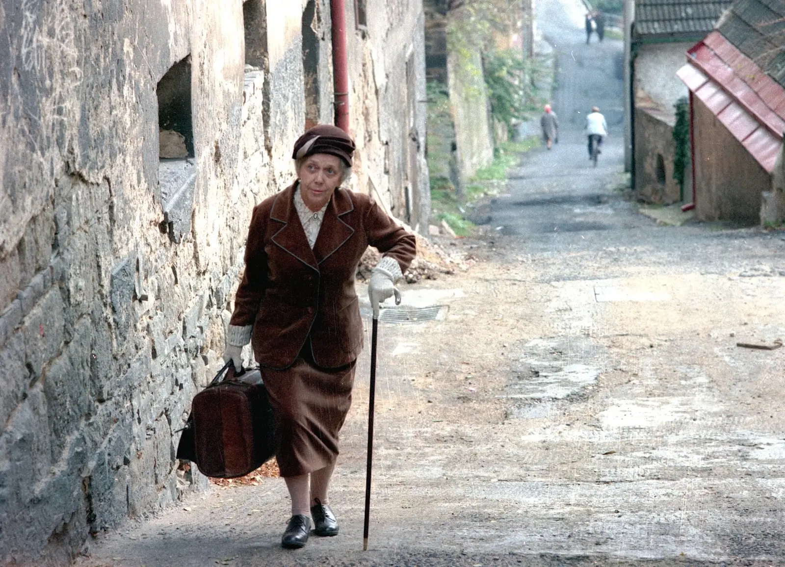 Jiřina Jirásková ve filmu Zámek v Čechách