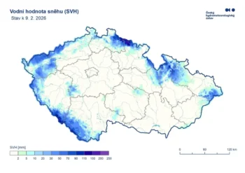 Aktuální stav sněhu