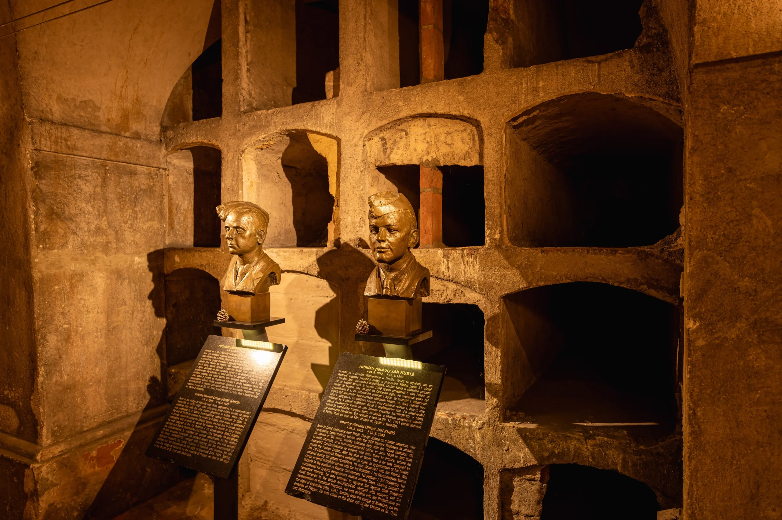 Busty výsadkářů operace Anthropoid 