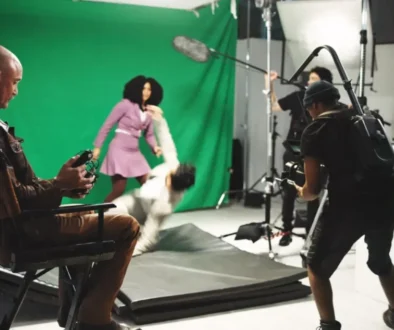 Natáčení filmové scény