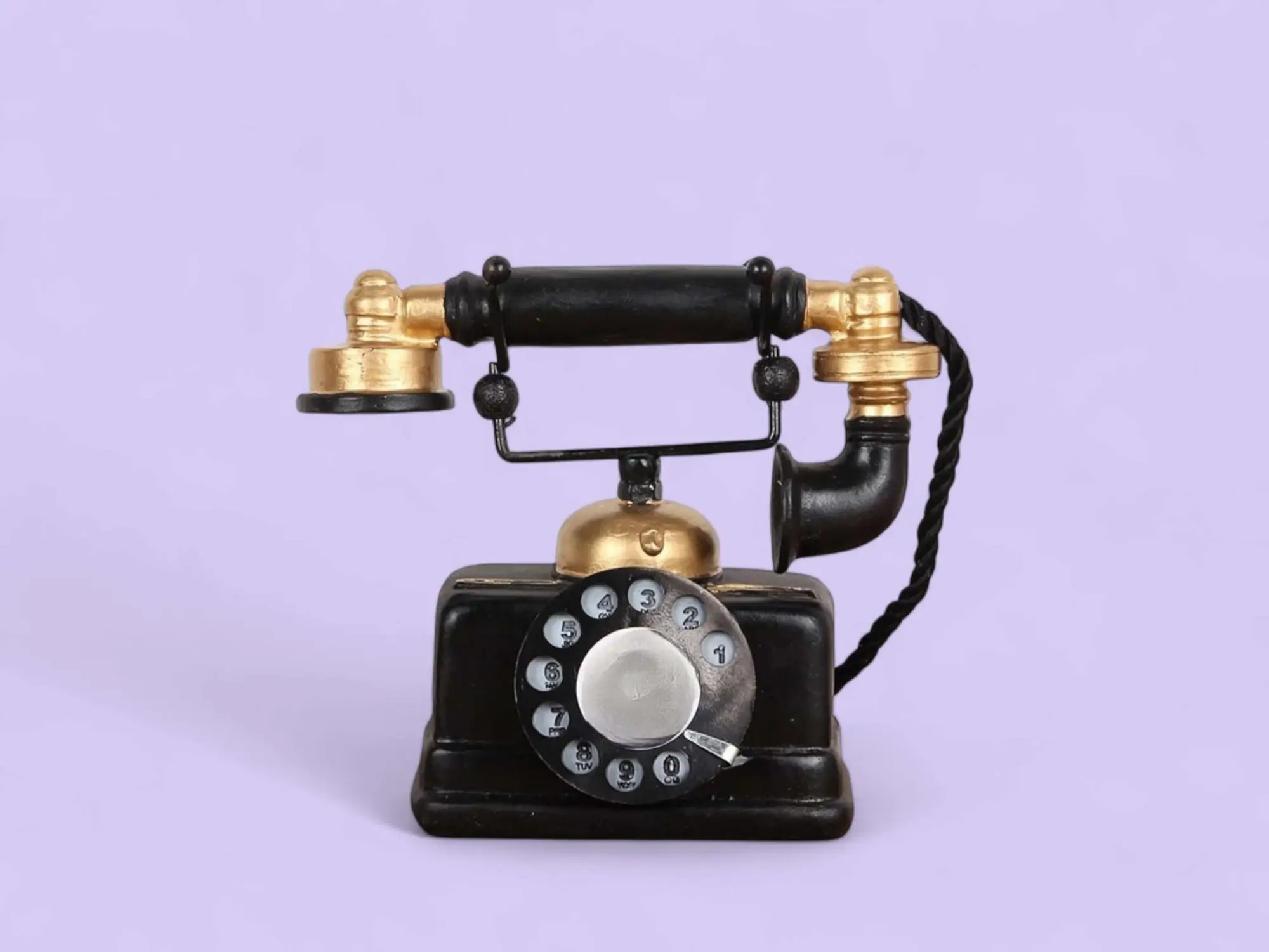 Vintage telefon s vysokou vidlicí | TVGURU.cz Vintage telefon s vysokou vidlicí