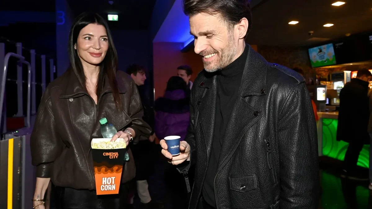 Leoš Mareš se svoji ženou