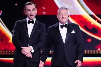 Aleš Háma a Ondřej Sokol stojí vedle sebe.