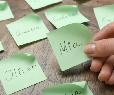 Lístečky se jmény