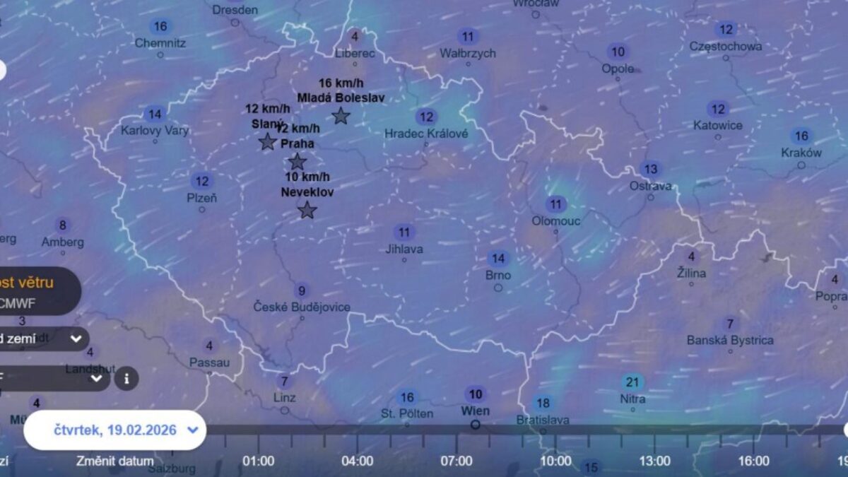 Změna proudění vzduchu