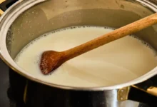 Příprava krupicové kaše