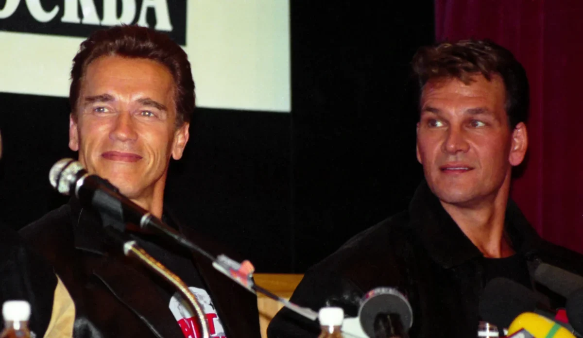 Arnold Schwarzenegger a Patrick Swayze