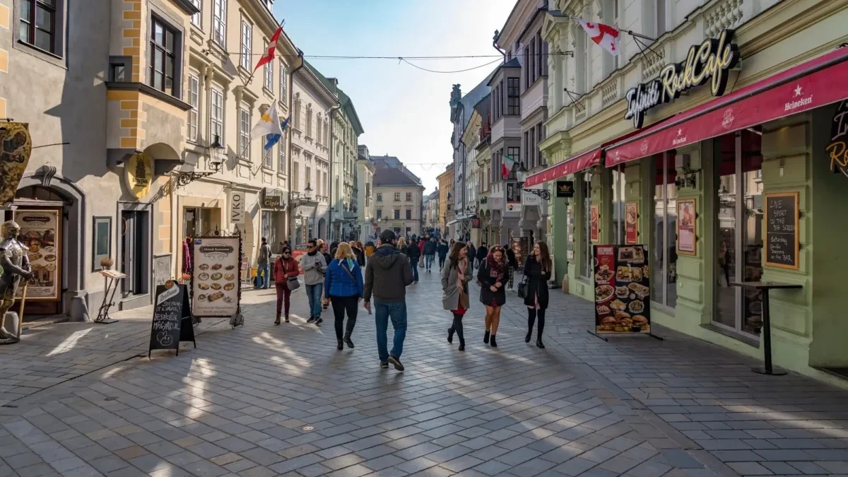 Takhle vypadala Bratislava v únoru roku 2019. Zdroj: Shutterstock