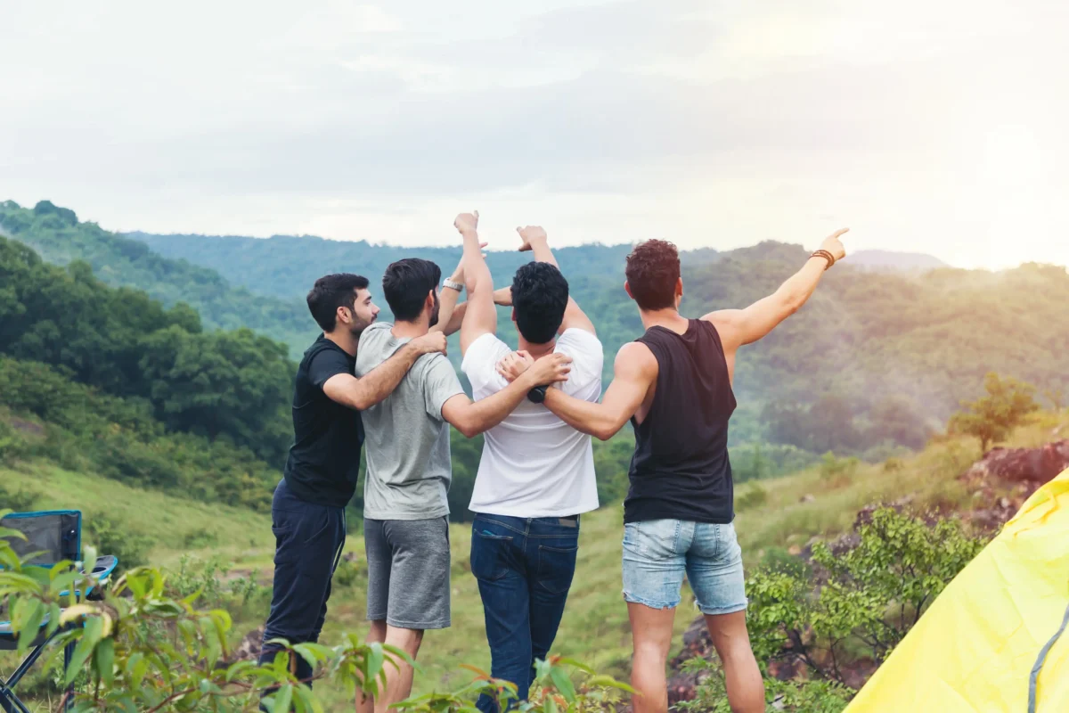 Přátelé v horách. 