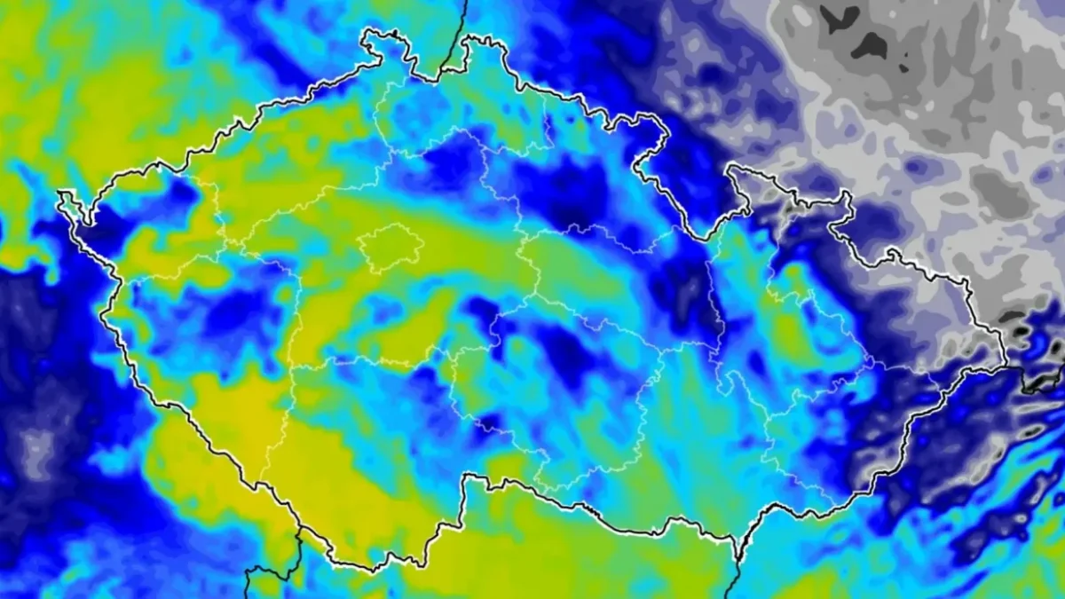 Sluneční svit dnes, tedy ve středu
