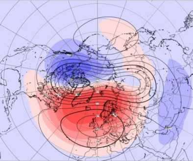 Aktuálně probíhající jevy ve stratosféře naznačují, že může nastat zásadní obrat v počasí. Zdroj: ČHMI