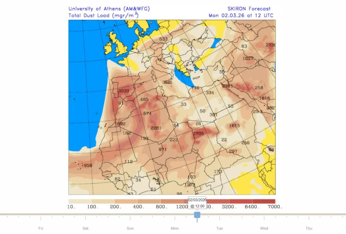 O víkendu se k nám dostane prach ze Sahary