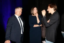 Moderátorka Barbora Kroužková.