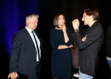 Moderátorka Barbora Kroužková.