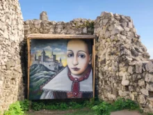 Trosky hradu s obrazem Čachtické paní