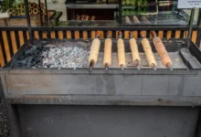 trdelníky na kamnech