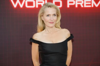 Gillian Anderson na premiéře filmu