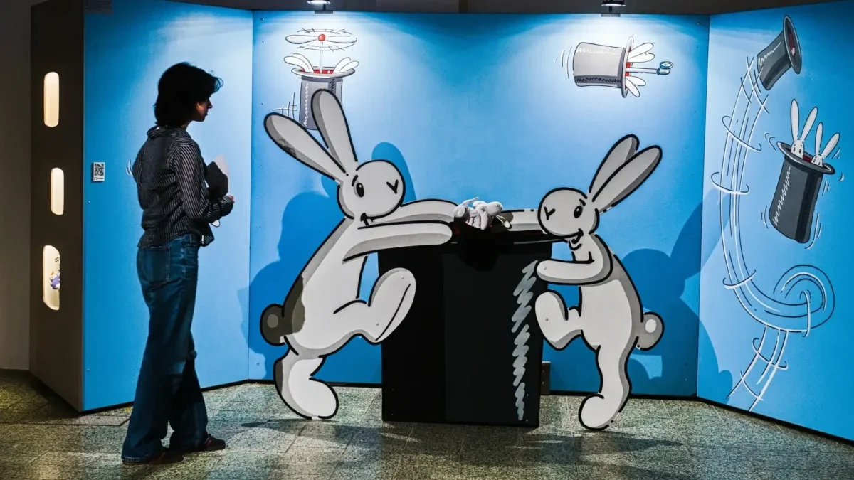 králíci u klobouku