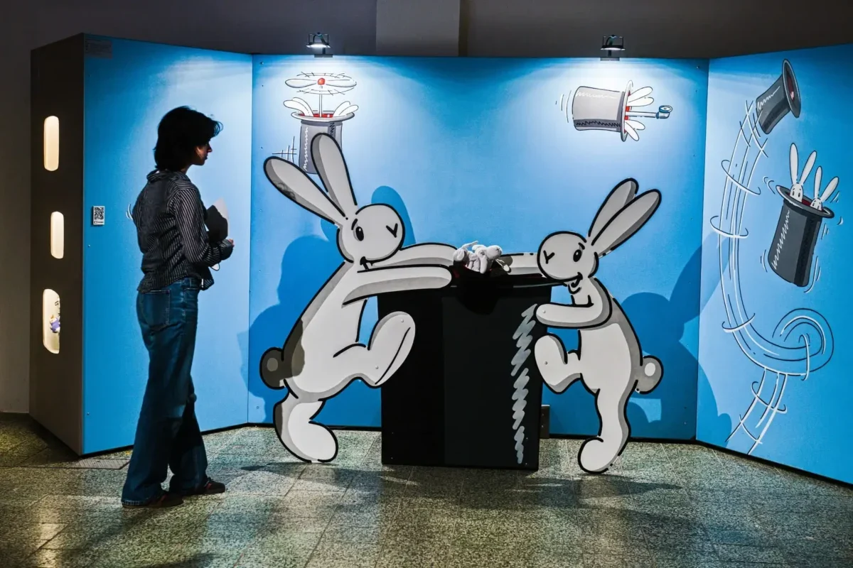 králíci u klobouku