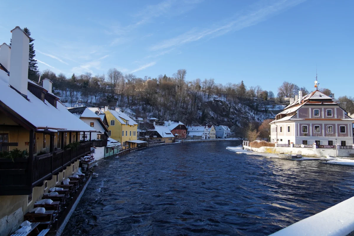 Pohled na Český Krumlov