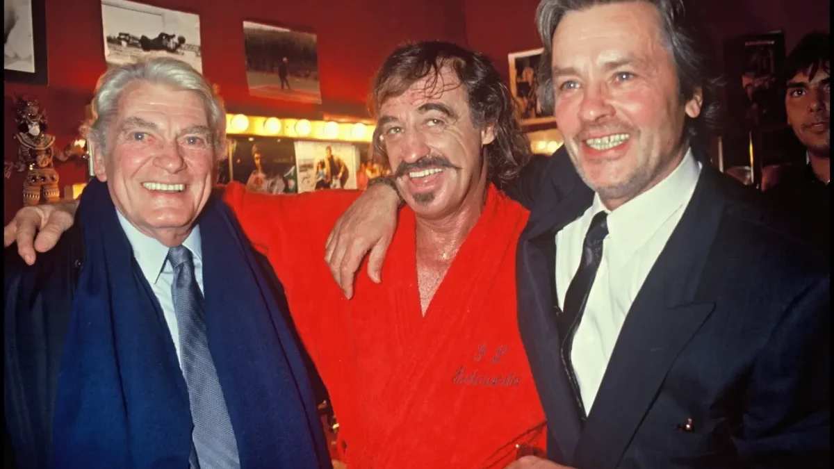 Jean Marais, J. P. Belmondo a Alain Delone