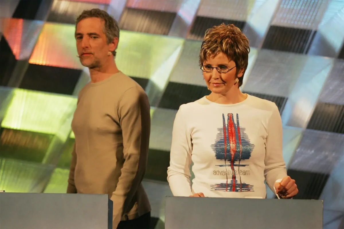 Natáčení AZ-kvízu v roce 2005. 