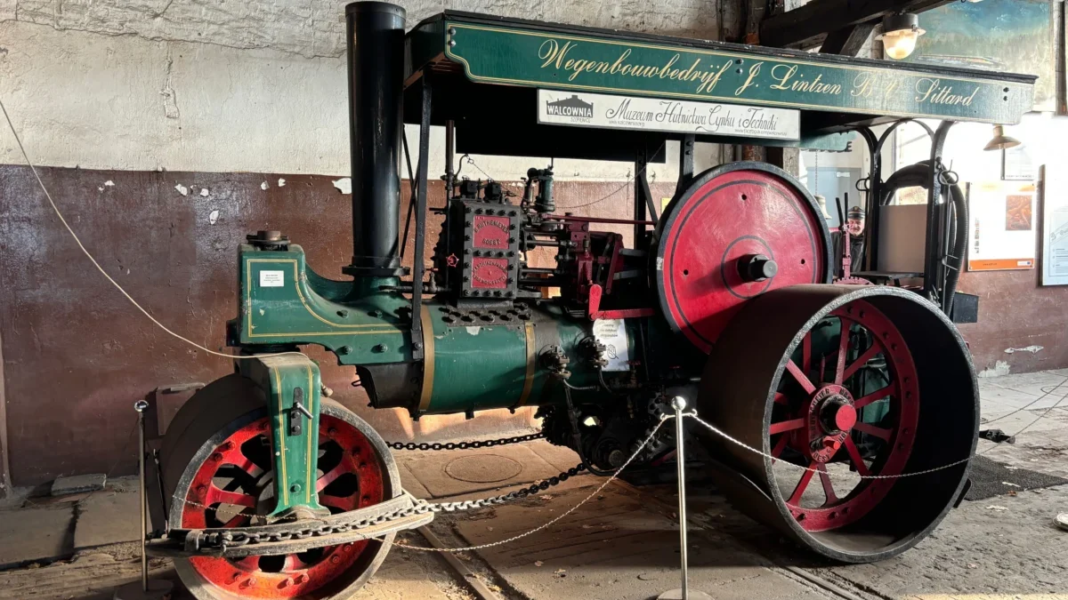 Historický parní válec