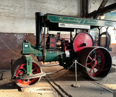 Historický parní válec